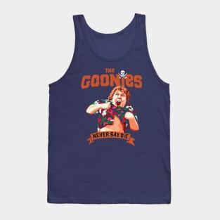 Chunk perform Truffle Shuffle and we all already know that The Goonies Never Say Die Tank Top